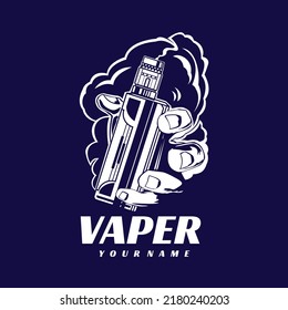 premium class vector for vape cigarette business