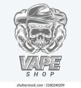 premium class vector for vape cigarette business