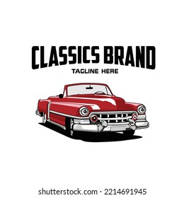 Premium Classic car vector illustration desings svg