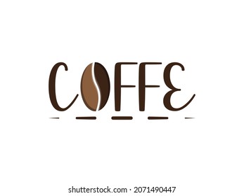 Premium coffe logo vector icon illustration