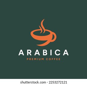 Premium-Coffee-Logo-Design für Ihr Unternehmen oder Ihre Marke