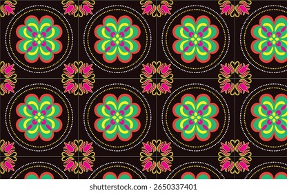 Premium Collection de carreaux en céramique de style turc. Carrelage harmonieux et coloré Azulejo. Patchwork. Décoration portugaise et espagnole. Islam, arabe, indien, motif ottoman. Image vectorielle Arrière-plan dessiné à la main
