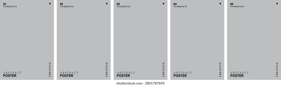 A premium collection of minimalist abstract poster templates featuring clean layouts, modern typography, geometric balance, and contemporary editorial styling. This versatile design set showcases professional poster mockups arranged in a cohesive grid format, making it ideal for branding presentations, print media projects, creative portfolios, marketing materials, publishing layouts, graphic design showcases, and modern visual communication. The elegant monochrome aesthetic and structured composition provide a timeless and sophisticated look suitable for both digital and print applications.#AbstractPoster #PosterTemplate #MinimalistDesign #ModernTypography #EditorialDesign #CreativeLayout #GraphicDesign #PosterMockup #BrandingTemplate #ContemporaryDesign #PrintDesign #TypographyArt #CreativePoster #DesignTemplate #ModernPoster #VisualIdentity #LayoutDesign #PortfolioDesign #GeometricDesign #ProfessionalDesign #MonochromeDesign #PublicationDesign #VectorTemplate #GraphicResources #CreativeMarket