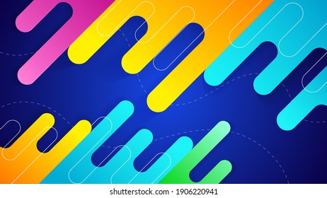 Premium colorful abstract background with dyanmic shadow on background. Vector background. EPS 10