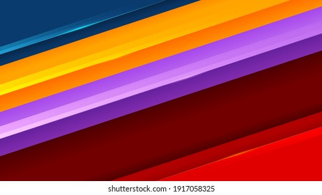 Premium colorful abstract background with dyanmic shadow on background. Vector background. EPS 10