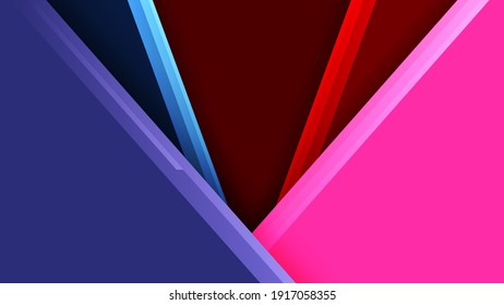 Premium colorful abstract background with dyanmic shadow on background. Vector background. EPS 10