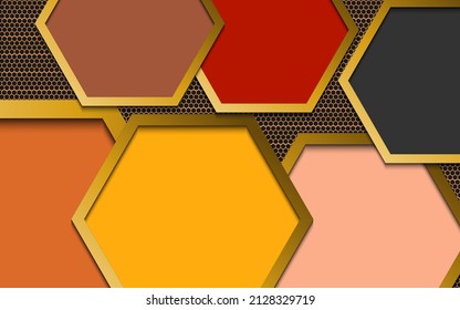 Premium colorful abstract background with dyanmic shadow on background. Vector background. EPS 10