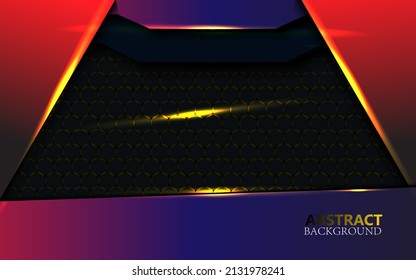 Premium colorful abstract background with dyanmic shadow on background. Vector background. EPS 10