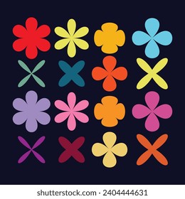Premium colorful abstract background with dyanmic shadow on background. Vector background.  