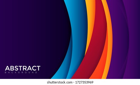 Premium colorful abstract background with dynamic shadow on background. Vector abstract background. Eps 10