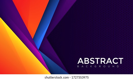 Premium colorful abstract background with dynamic shadow on background. Vector abstract background. Eps 10