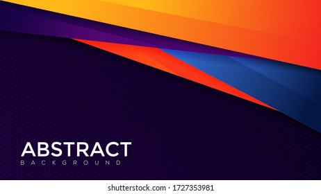 Premium colorful abstract background with dynamic shadow on background. Vector abstract background. Eps 10