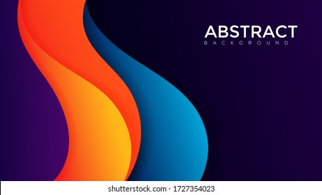 Premium colorful abstract background with dynamic shadow on background. Vector abstract background. Eps 10