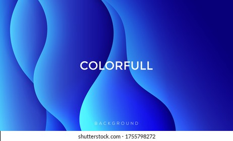 Premium colorful abstract background with dynamic shadow and lightning on edge background. Vector background. Eps 10