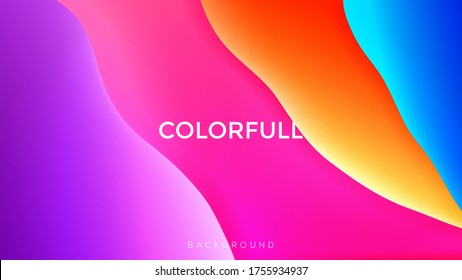 Premium colorful abstract background with dynamic shadow and lightning on edge background. Vector background. Eps 10