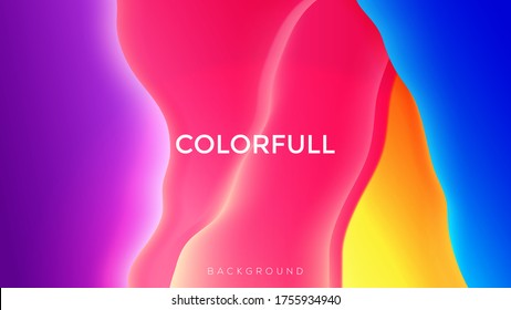 Fondo abstracto de color premium con sombra dinámica y relámpago en el fondo del borde. Fondo vectorial. Eps 10