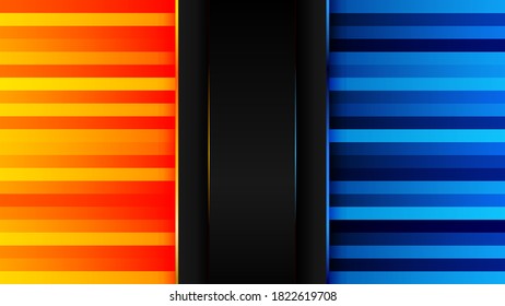 Fondo abstracto de color premium con sombra dinámica sobre el fondo. Fondo vectorial. Eps10