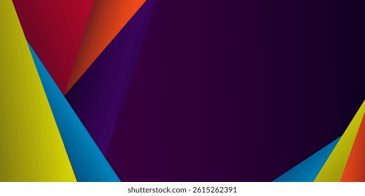 Premium colorful abstract background with dynamic shadow on background. Vector abstract background. 