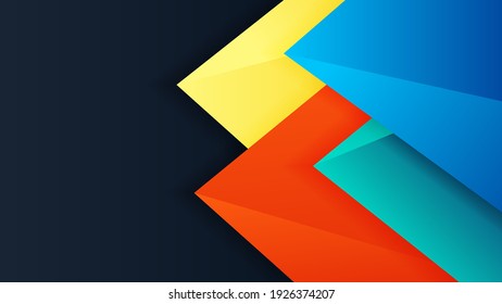 Premium colorful abstract background with gradient color. Vector abstract background. EPS 10