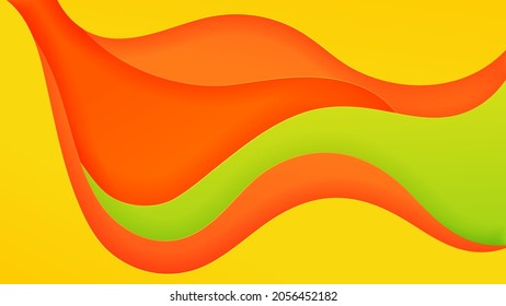 Premium colorful abstract background with soft gradient color and dynamic shadow. Vector background for wallpaper. Eps 10