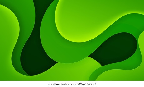 Premium colorful abstract background with soft gradient color and dynamic shadow. Vector background for wallpaper. Eps 10