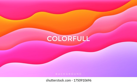 Premium colorful background with dynamic light on edge bacground. Vector background. Eps 10