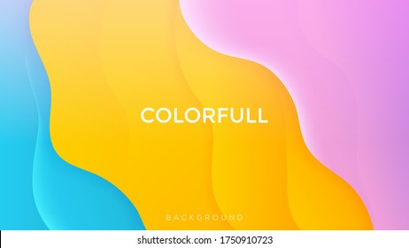 Premium colorful background with dynamic light on edge bacground. Vector background. Eps 10