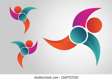 premium colorful logo design