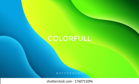 Premium colorful vector background with gradient color background. Vector background for wallpaper. Eps10