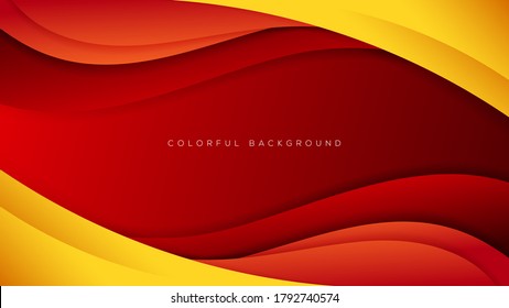 premium colorful wavy background with gradient soft color on background. Vector background. Ep10