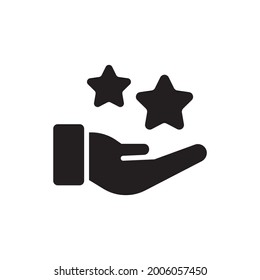 Premium Concept vector solid icon. Marketing and advertising symbol EPS 10 file