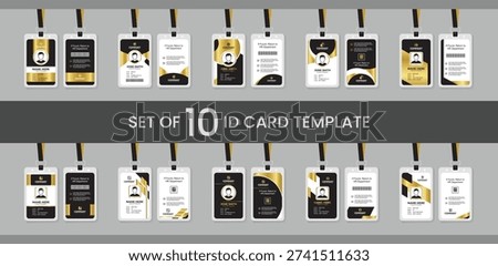 Premium Corporate ID Card Template Collection