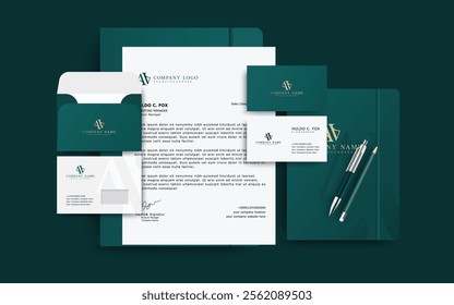 Premium Corporate Identity Stationery Design and Branding Design