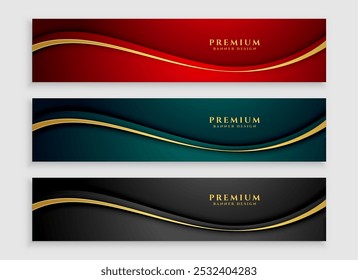 premium corporate website slider template for business presentation vector