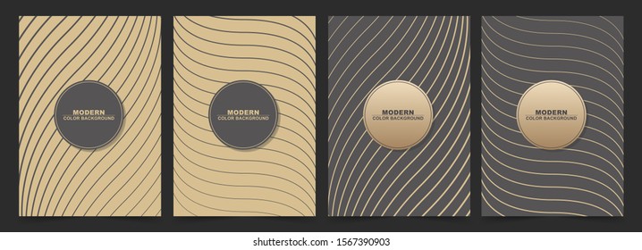 premium cover menu design geometric