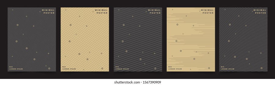 premium cover menu design geometric