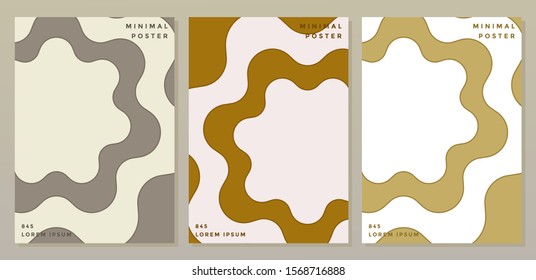 premium cover menu design geometric