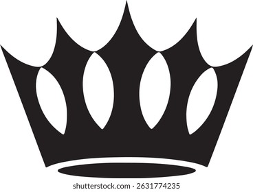 Premium Crown Silhouette Set, royal luxury crown collection