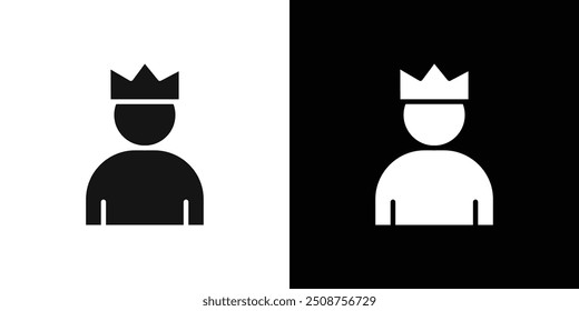 Premium Customer User Icon Flat fill set collection