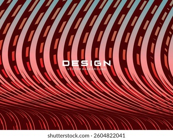Premium dark background design with diagonal gradient colorful stripes pattern. Gradient Line Banner Background. Vector horizontal template for digital business, website, certificate, card, etc.