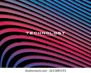 Premium dark background design with diagonal gradient colorful stripes pattern. Gradient Line Banner Background. Vector horizontal template for digital business, website, certificate, card, etc.	
