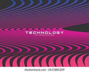 Premium dark background design with diagonal gradient colorful stripes pattern. Gradient Line Banner Background. Vector horizontal template for digital business, website, certificate, card, etc.	
