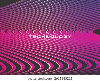 Premium dark background design with diagonal gradient colorful stripes pattern. Gradient Line Banner Background. Vector horizontal template for digital business, website, certificate, card, etc.	
