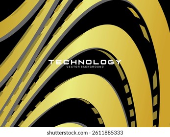 Premium dark background design with diagonal gradient colorful stripes pattern. Gradient Line Banner Background. Vector horizontal template for digital business, website, certificate, card, etc.	
