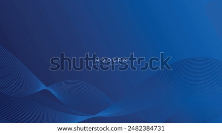 Premium dark blue line pattern background 