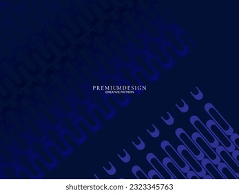 Premium design blue background, with attractive ornament, perfect for poster, banner, advertisement, business card, web, etc.