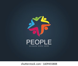 Premium design Community Logo Icon Elements Template  Beautiful logo for luxury company branding 