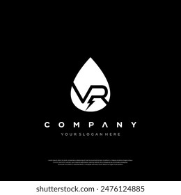 Premium Design Eco Friendly Letter VR logo design