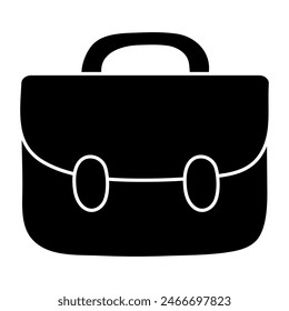 A Premium design icon of briefcase

