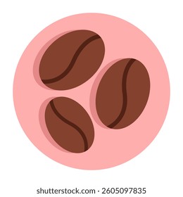 Premium design icon of coffee beans
